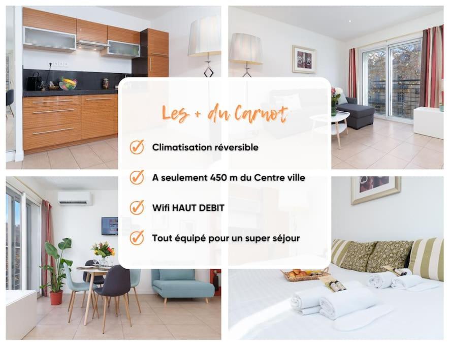 קאן Le Carnot By Apirent #Centre-Ville #Climatisation #Wifi מראה חיצוני תמונה